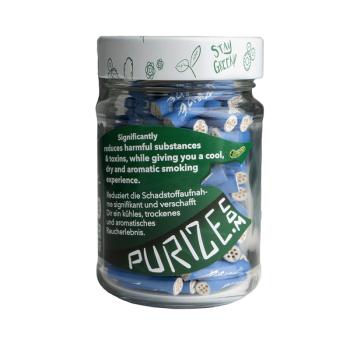 Filter Purize extra slim blau 100Stk Glas